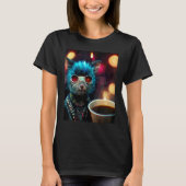 パンク猫 Tシャツ (正面)