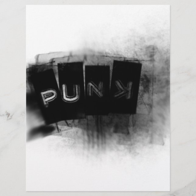 パンク白黒 (正面)