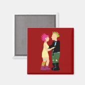 パンク結婚ズ マグネット (正面/裏面)