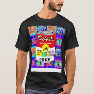 パンク落書きパンク Tシャツ