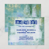 パンク落書きロックアンドロ結婚ール セーブザデート (正面/裏面)