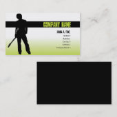 パンク音楽 名刺 (正面/裏面)