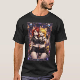 パンク・カツプとミョウスタード Tシャツ