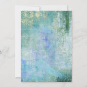 パンク・グラフィティ・ロック・ロール・ウェディング 招待状 (裏面)