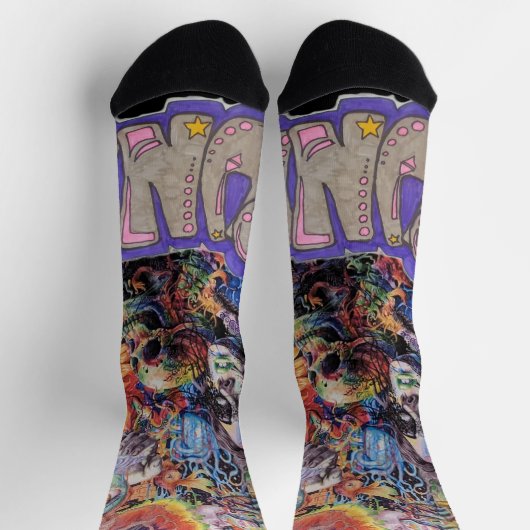 パンク ソックス (上部)