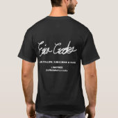 パンク・パペット (Erica Crooks デザイン) Tシャツ (裏面)