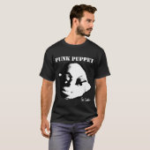 パンク・パペット (Erica Crooks デザイン) Tシャツ (正面フル)