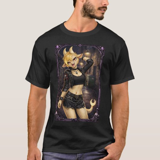 パンク フレンチ フライ Tシャツ (正面)