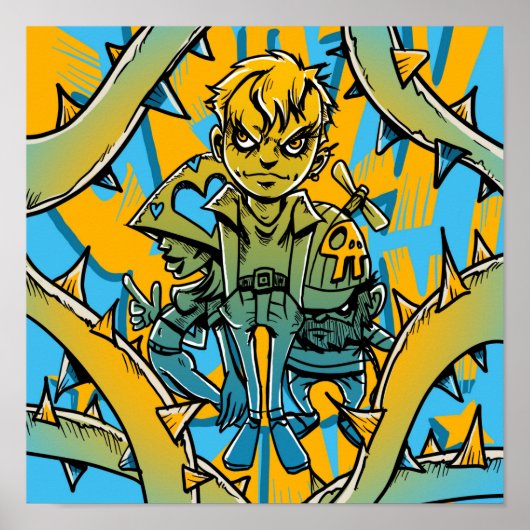 パンク ポスター (正面)