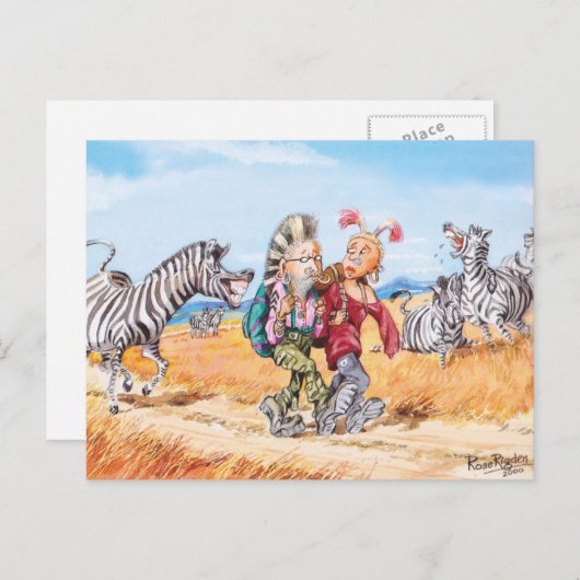 パンク ポストカード (正面/裏面)