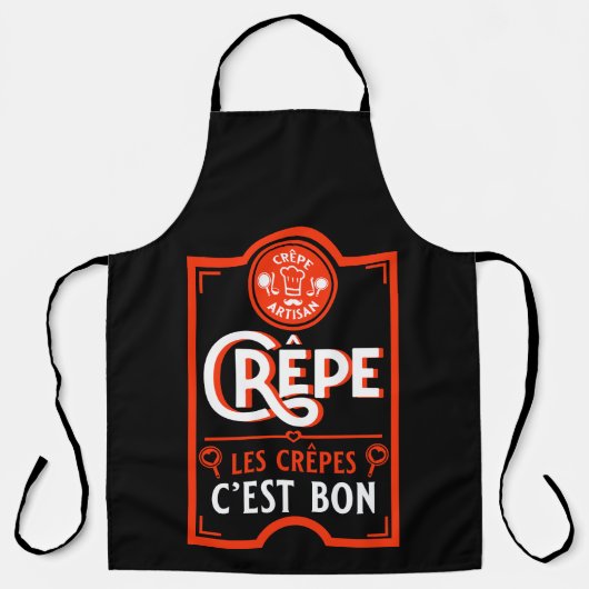 パンケフランスのーキ エプロン (正面)