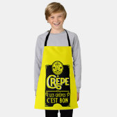 パンケフランスのーキ エプロン (着用した状態)