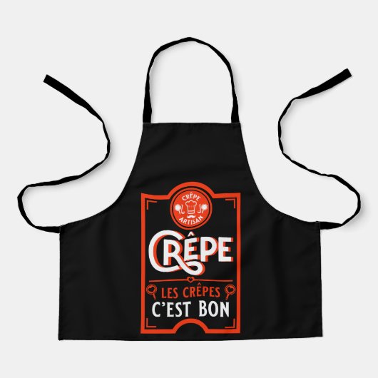 パンケフランスのーキ エプロン (正面)
