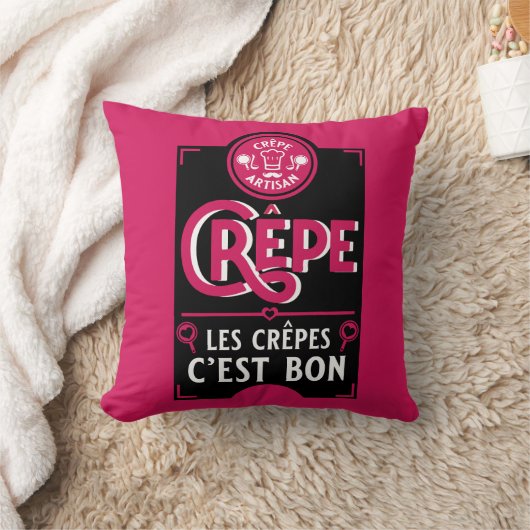 パンケフランスのーキ クッション (ブランケット)