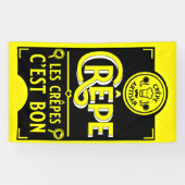 パンケフランスのーキ 横断幕 (横)