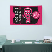 パンケフランスのーキ 横断幕 (トレードショー)