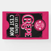 パンケフランスのーキ 横断幕 (横)