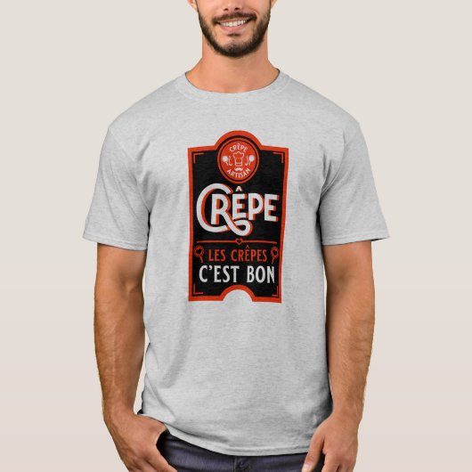 パンケフランスのーキ Tシャツ (正面)
