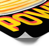 パンケーキおもしろいパワー ポスター (角)