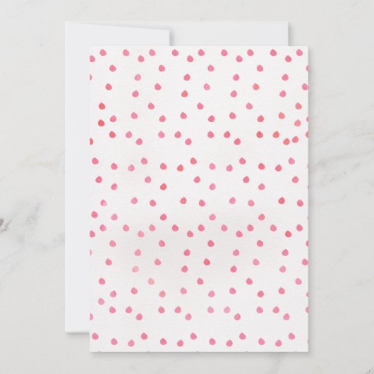 パンケーキおよびパジャマの誕生日のパーティの招待状 招待状 (裏面)