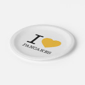 パンケーキが大好き ペーパープレート (アングル)