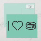 パンケーキが大好き ポストカード (正面/裏面)