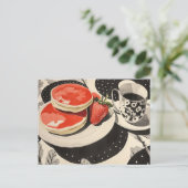 パンケーキとコーヒー ポストカード (スタンド正面)