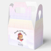 パンケーキとパシファイヤーブランチ赤ちゃんシャワー フェイバーボックス (オープン)