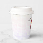 パンケーキとパシファイヤーブランチ赤ちゃんシャワー 紙コップ (右)