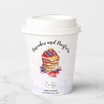 パンケーキとパシファイヤーブランチ赤ちゃんシャワー