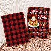 パンケーキとパジャマのクリスマスパーティー 招待状