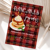 パンケーキとパジャマのクリスマスパーティー 招待状