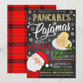 パンケーキとパジャマのクリスマス 招待状 (正面/裏面)