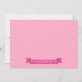 パンケーキとパジャマのスリープオーバー パーティー 招待状 (裏面)