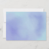 パンケーキとパジャマの少年の誕生日パーティー 招待状 (裏面)