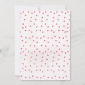 パンケーキとパジャマの誕生日パーティー招待状 招待状 (裏面)