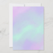 パンケーキとパジャマスガールバースデーパーティー 招待状 (裏面)