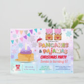 パンケーキとパジャマスクリスマスユニコーン 招待状 (スタンド正面)