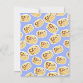 パンケーキとパジャマパーティー 招待状 (裏面)