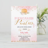 パンケーキとパンティー下着の招待状 招待状 (スタンド正面)