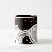 パンケーキとフォークマグ ツートーンマグカップ (中央)