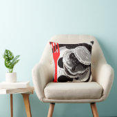 パンケーキとフォーク装飾用クッション クッション (椅子)