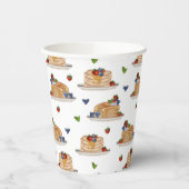 パンケーキとベリーの朝食・ブランチ 紙コップ (左)