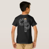 パンケーキのタワースタック Tシャツ (裏面フル)
