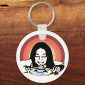 パンケーキの山キーチェーン キーホルダー (正面)