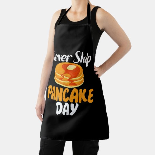 パンケーキの日をスキップしない エプロン (インサイチュ)