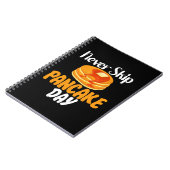 パンケーキの日をスキップするな ノートブック (左側)