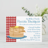 パンケーキの朝食 招待状 (スタンド正面)