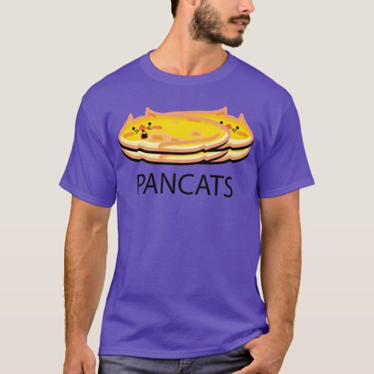 パンケーキの猫友 Tシャツ (正面)