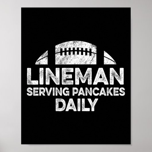 パンケーキを提供するリーマンサッカーの日々の攻撃 ポスター (正面)